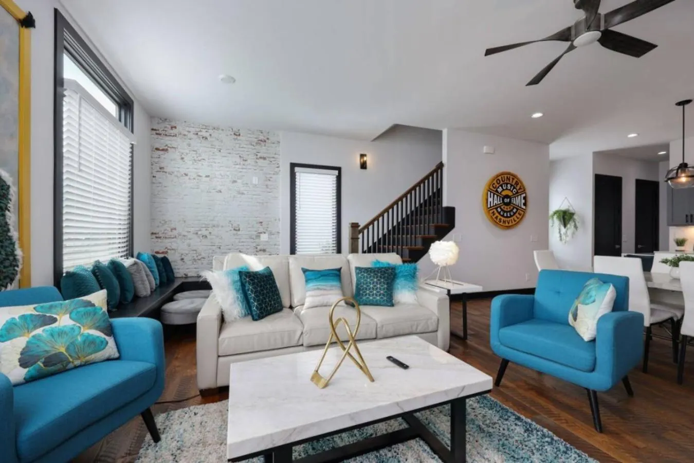 Vakantiehuis Cerulean Oasis - Rooftop Views - Heart Of The City Nashville